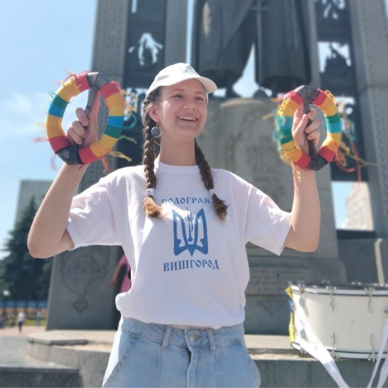 Софія грає в оркестрі